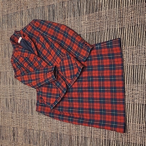 Pendleton Jackets & Blazers - VINTAGE PENDLETON PLAID WOOL SKIRT SUIT
